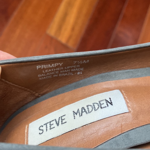 Steve Madden Shoes Steve Madden Gray Suede Pump Heel Size 7 2 Made